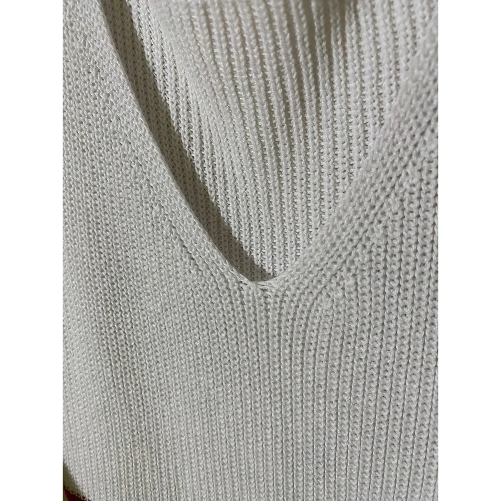 Colorful striped knitted tank L - Picture 6 of 6